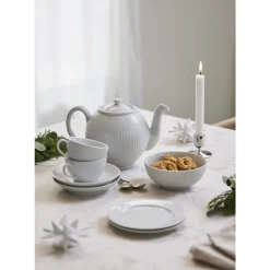 Discount Pillivuyt Plissé Tekande Hvid