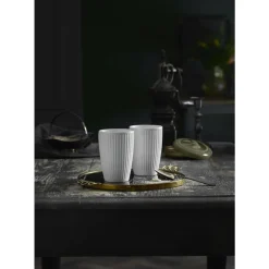 Pillivuyt Plissé Termokrus 2 stk. Hvid