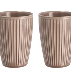 Hot Pillivuyt Plissé Termokrus 2 stk. Woodrose