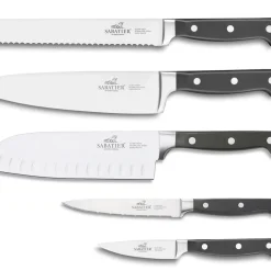 Sale Lion Sabatier International Pluton Knivsæt 5 dele Stål/Sort