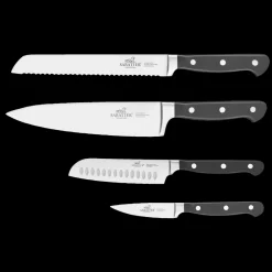 Sale Lion Sabatier International Pluton Knivsæt 4 dele Stål/Sort