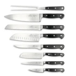 Sale Lion Sabatier International Pluton Knivsæt 8 dele Stål/Sort