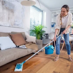 Hot Leifheit Power Clean M Gulvvasker micro duo Turkis