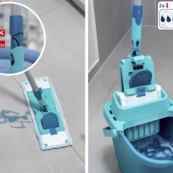 Outlet Leifheit Power Clean M Gulvvasker teleskop micro duo Turkis