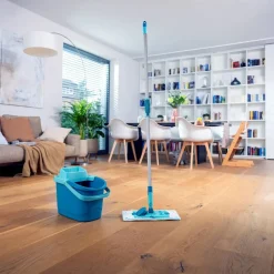 Outlet Leifheit Power Clean M Gulvvasker teleskop micro duo Turkis