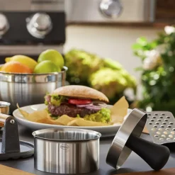 Sale Rösle PRO Burgerpresser Stål/Sort