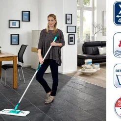 Best Leifheit Profi XL Gulvvasker teleskop micro duo Hvid/Gr&oslash;n