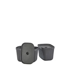 Outlet Zone Denmark Pulp Opbevaringsboks 2 stk. Black