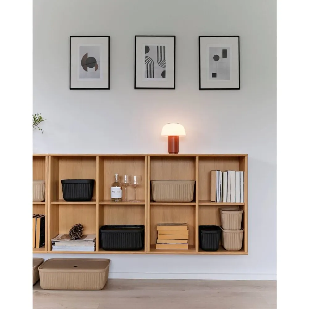 Best Zone Denmark Pulp Opbevaringsboks 2 stk. Natural Brown