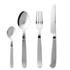Online Gense Rejka Bestiksæt 16 dele Mat/Blankt stål