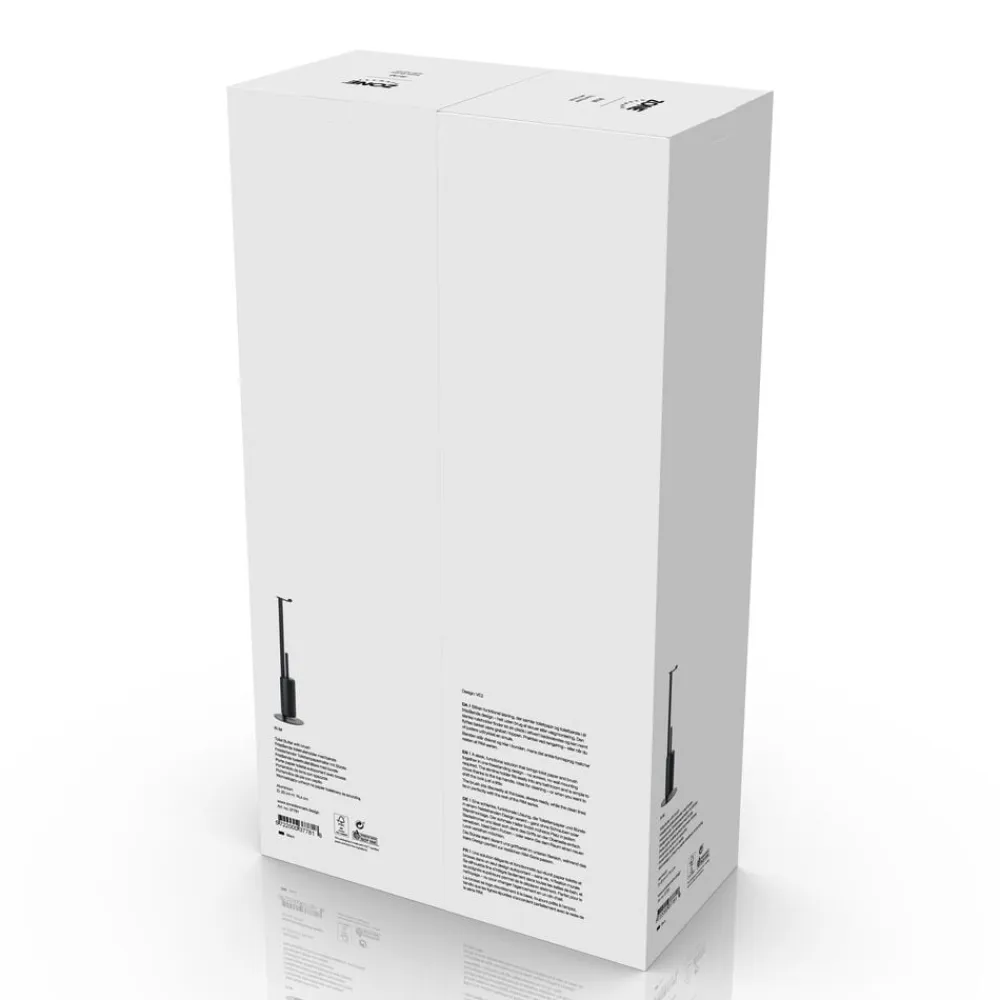 Hot Zone Denmark Rim Fritst. toiletrulleh. m børste Black