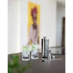 Zone Denmark Rocks Barsæt 3 dele Polished Steel