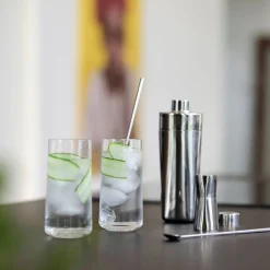 Zone Denmark Rocks Barsæt 3 dele Polished Steel