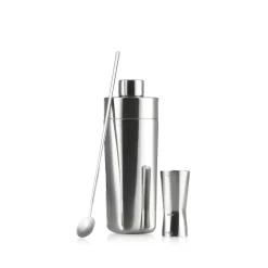 Zone Denmark Rocks Barsæt 3 dele Polished Steel