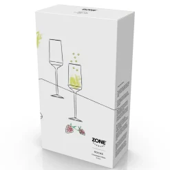 Discount Zone Denmark Rocks Champagneglas 2 stk. Klar