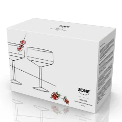 Hot Zone Denmark Rocks Coupe/Cocktailglas 2 stk. Klar