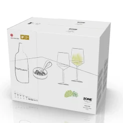 Hot Zone Denmark Rocks Hvidvinsglas 2 stk. Klar