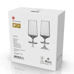 Hot Zone Denmark Rocks Ølglas 2 stk. Klar