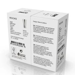 Zone Denmark Rocks Målebæger Polished Steel