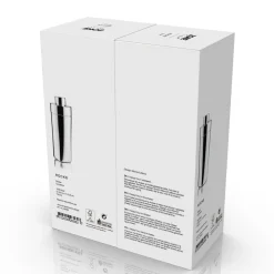 Best Zone Denmark Rocks Shaker Polished Steel