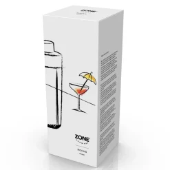 Best Zone Denmark Rocks Shaker Polished Steel