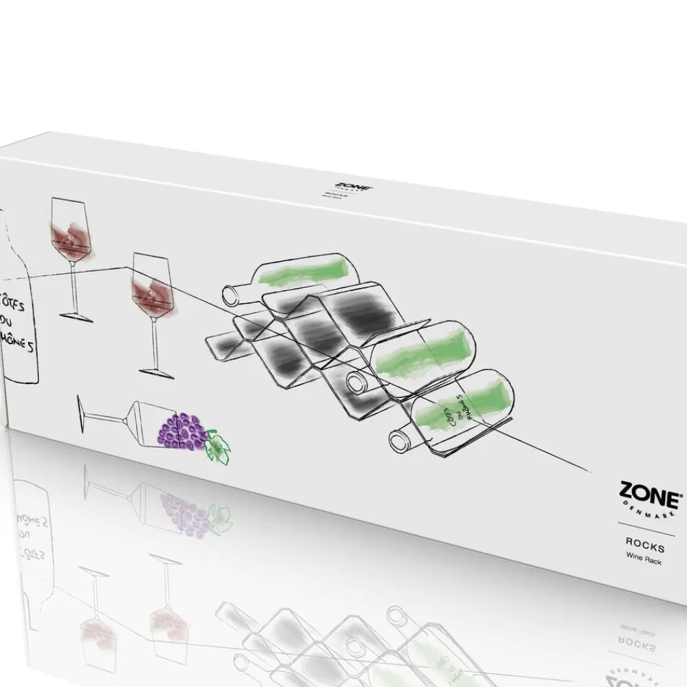 Best Zone Denmark Rocks Vinreol Black