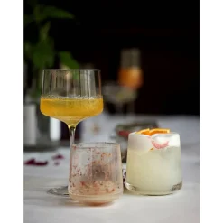 Discount Zone Denmark Rocks Wideball Glas 2 stk. Klar