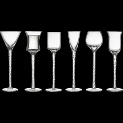 New Lyngby Glas Rom Snapseglas 6 stk. Klar