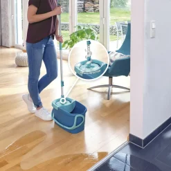 Online Leifheit Rotation Disc Ergo Gulvvaskersæt Gr&oslash;n