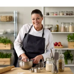 Blomsterbergs Røreskål m. silikonebund Latte