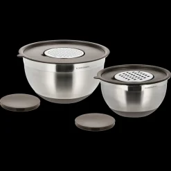 Blomsterbergs Røreskåle 8 dele Latte