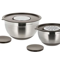 Blomsterbergs Røreskåle 8 dele Latte