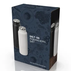 New Funktion Salt- og peberkværnsæt Sort/Hvid