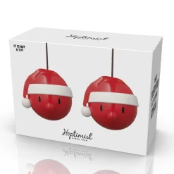 Hoptimist Santa Claus Bumble Juleophæng 2 stk. Red