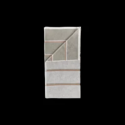 New Zone Denmark Sauna Håndklæde SoftGrey/Eucalyptus/Terracotta