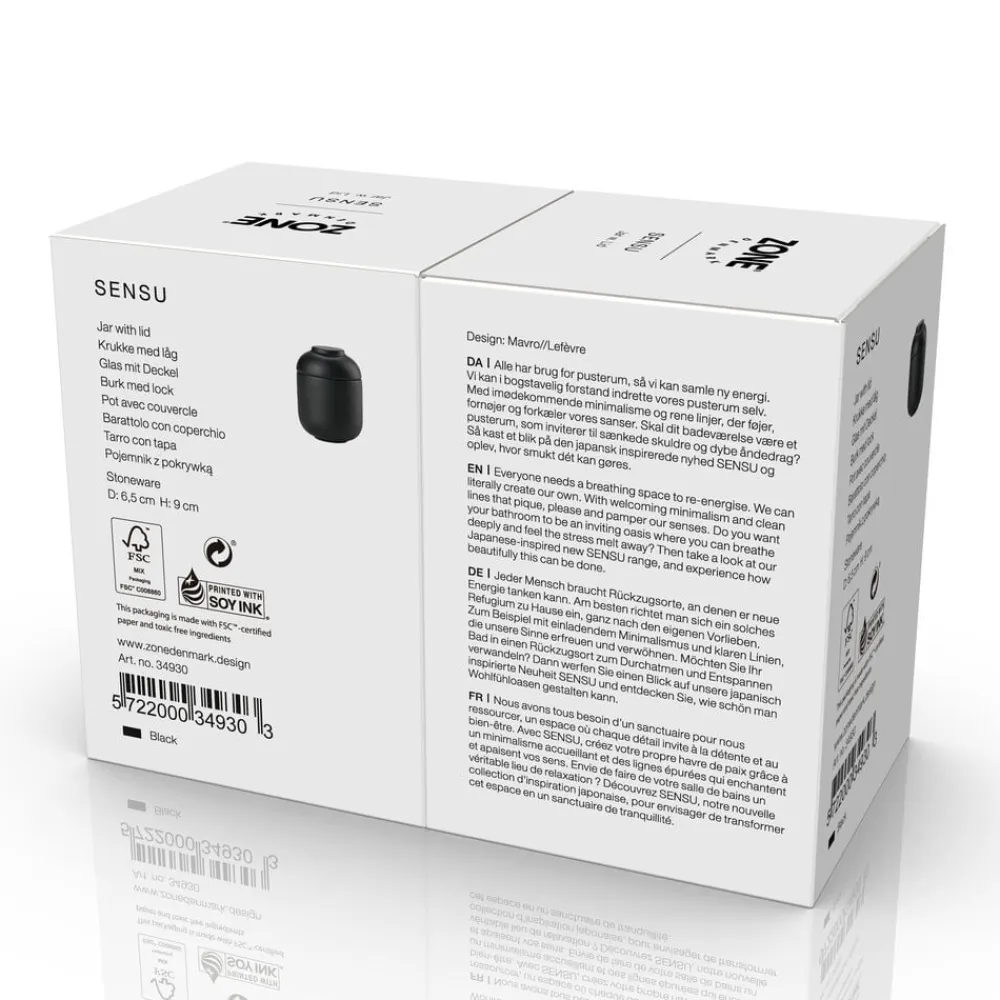 Clearance Zone Denmark Sensu Krukke 2 dele Black