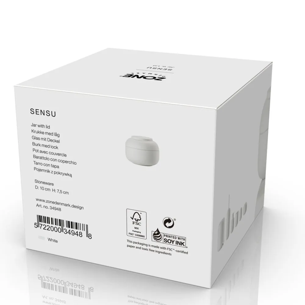 New Zone Denmark Sensu Krukke 2 dele White