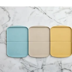 Clearance Rosti Separa Skærebræt med bakker Nordic green