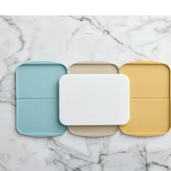 Clearance Rosti Separa Skærebræt med bakker Nordic green