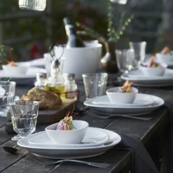 Outlet Pillivuyt Serie Originale Tallerken oval stor Hvid