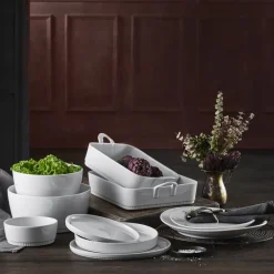 Outlet Pillivuyt Serie Originale Tallerken oval stor Hvid