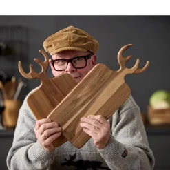 New HOLM Serveringsbræt Natur