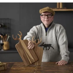 New HOLM Serveringsbræt Natur