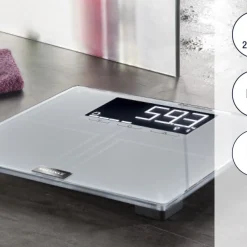 Clearance Soehnle Shape Sense Connect 200 Kropsanalysevægt Grå