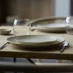 Hot Villa Collection Shoku Frokosttallerken Warm Brown