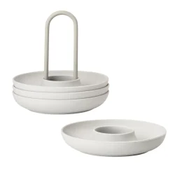 Sale Zone Denmark Singles Æggebæger 5 dele Warm Grey