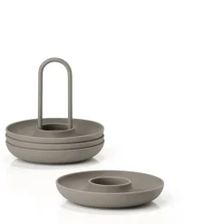 New Zone Denmark Singles Æggebæger 5 dele Taupe