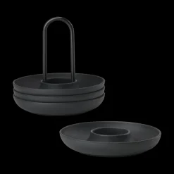 Clearance Zone Denmark Singles Æggebæger 5 dele Black