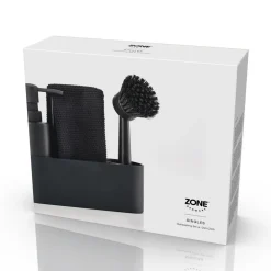 Zone Denmark Singles Opvaskesæt 4 dele Black