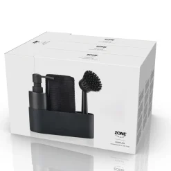 Zone Denmark Singles Opvaskesæt 4 dele Black